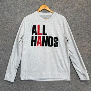 Lululemon Los Angeles Clippers City Sweat Sweatshirt Mens Large Side Zip Graphic